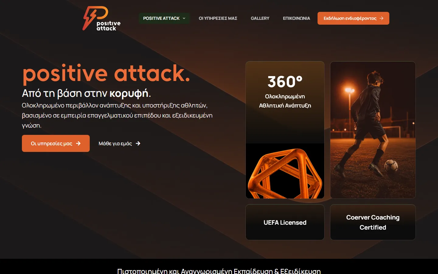 Ιστοσελίδα Positive Attack